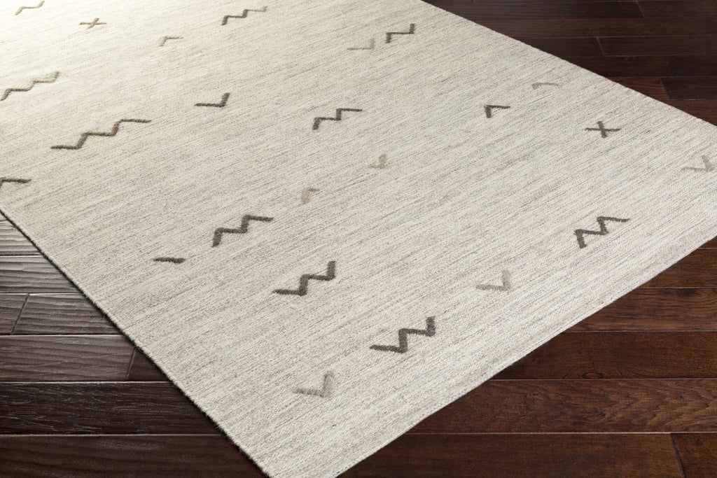 Hauteloom Yelm YEL LightGray Woven/Flatwoven Wool Rug