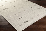 Hauteloom Yelm YEL LightGray Woven/Flatwoven Wool Rug