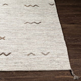 Hauteloom Yelm YEL LightGray Woven/Flatwoven Wool Rug