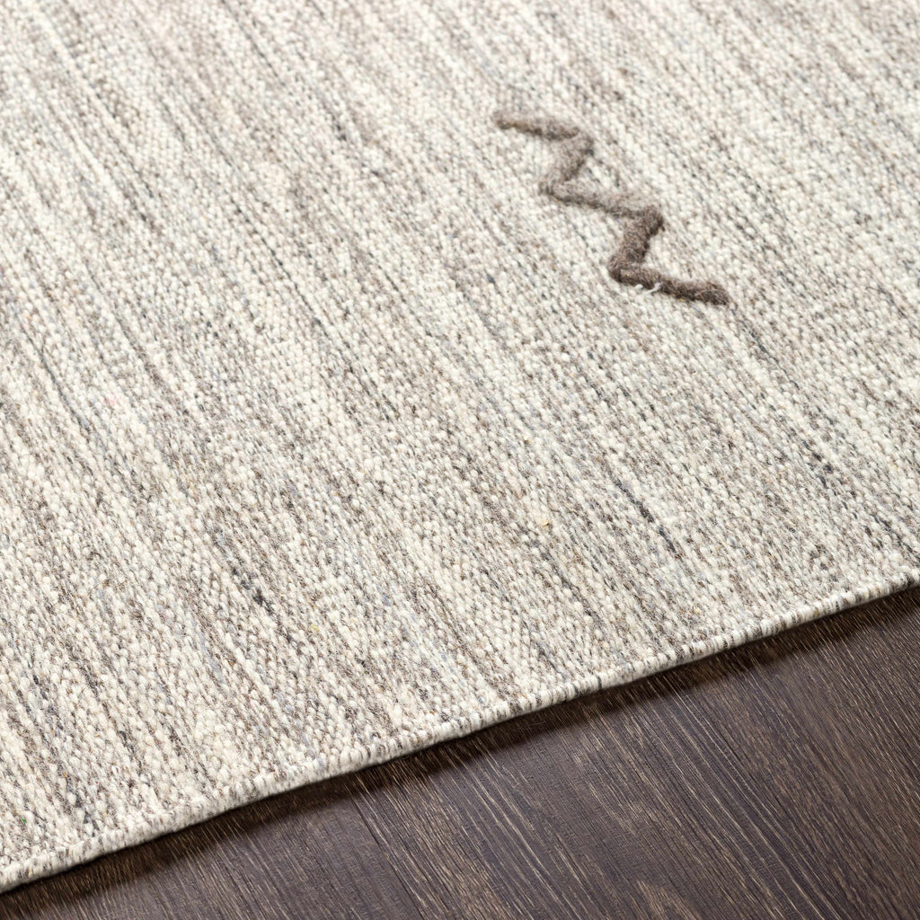 Hauteloom Yelm YEL LightGray Woven/Flatwoven Wool Rug