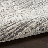 nourison sustainable trends sut01 ivory grey rug