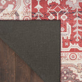nourison vintage home vnh02 red rug