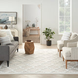 nourison easy care nes01 ivory white rug