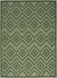 nourison versatile nrv01 green rug