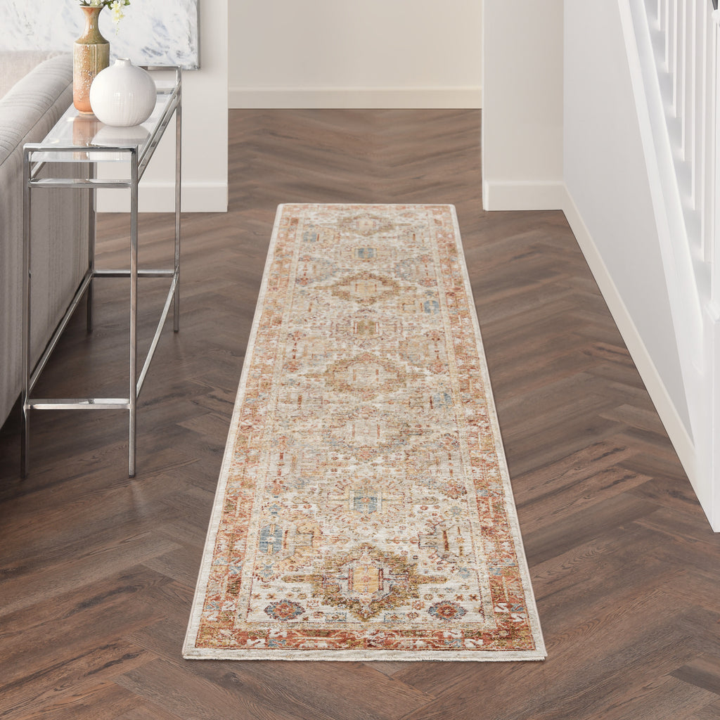 nourison sahar shr01 ivory multicolor rug