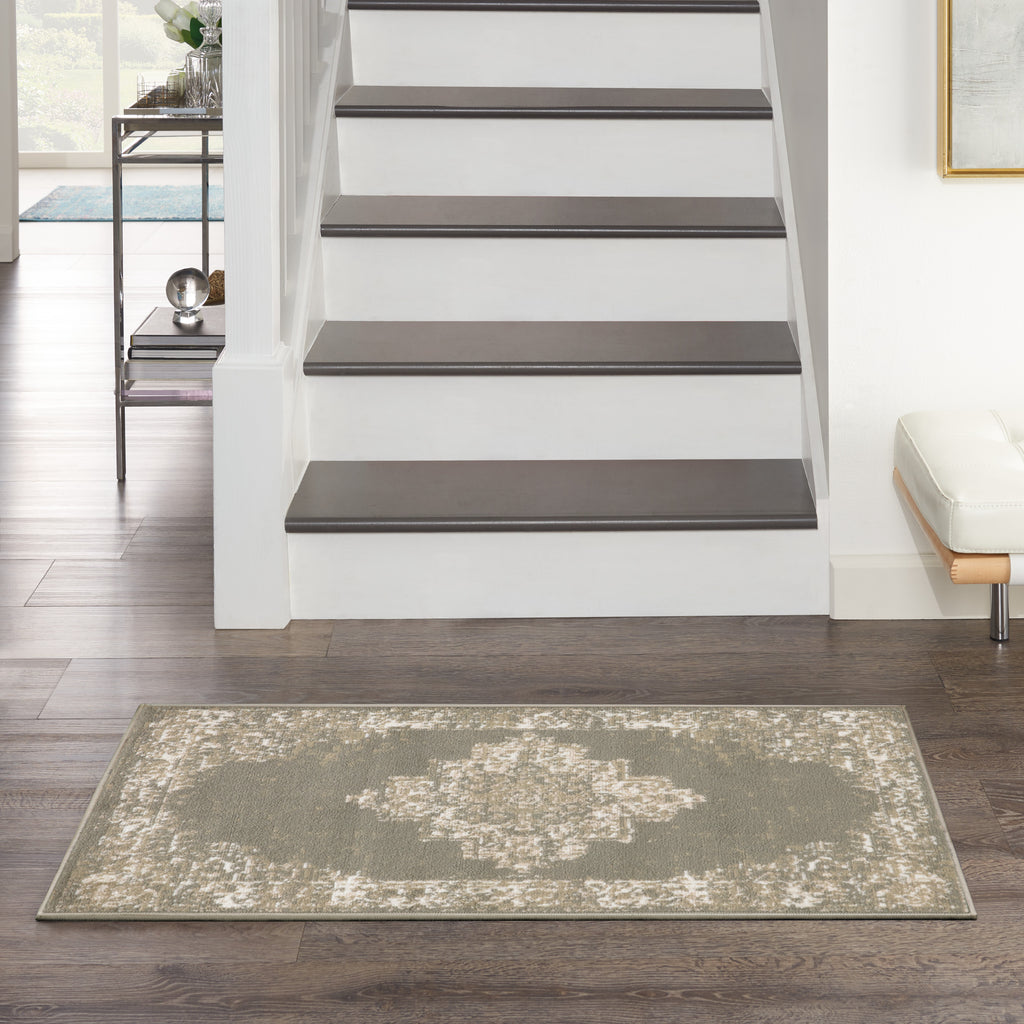 nourison grafix grf14 olive rug