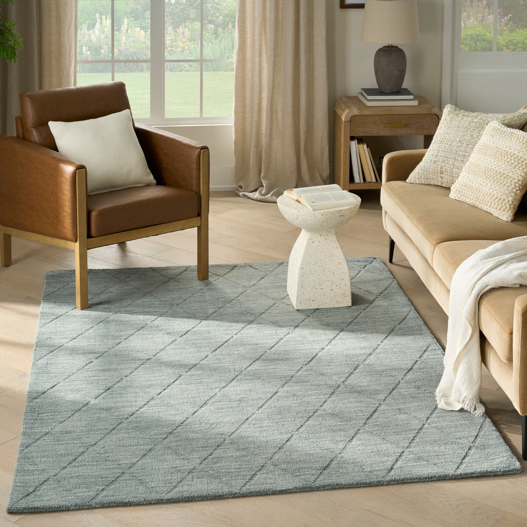 nourison wool haven woh01 blue rug