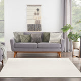 nourison versatile nrv01 ivory white rug