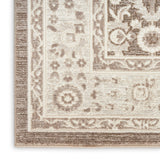 nourison eco cycle ecy04 ivory mocha rug