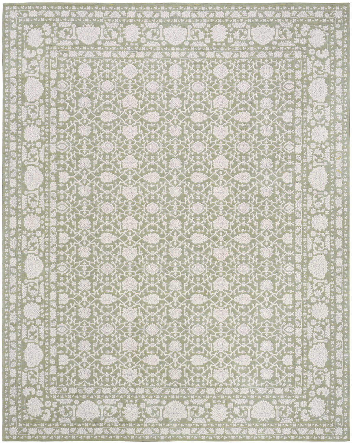 nourison grace gce01 sage rug