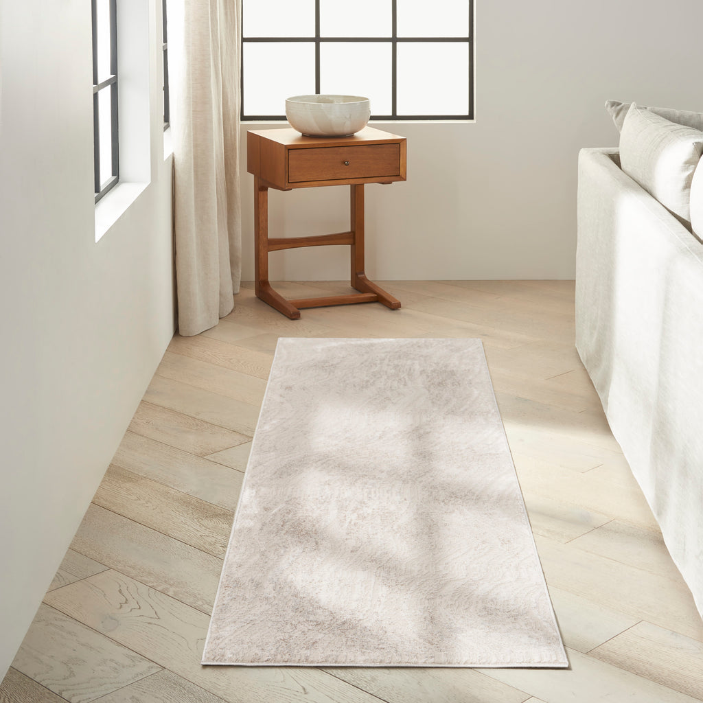 nourison ck024 irradiant irr04 silver grey rug