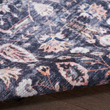 nourison grand washables grw06 navy ivory rug