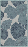 nourison garden oasis goa04 blue rug
