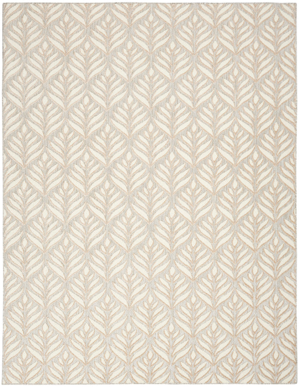nourison aloha alh35 ivory grey rug