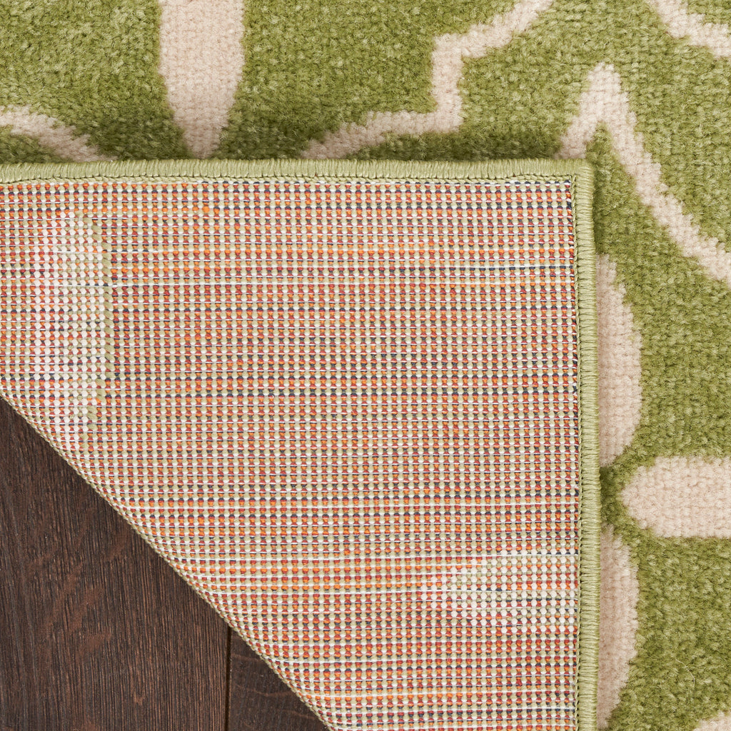 nourison nourison essentials nre04 green ivory rug