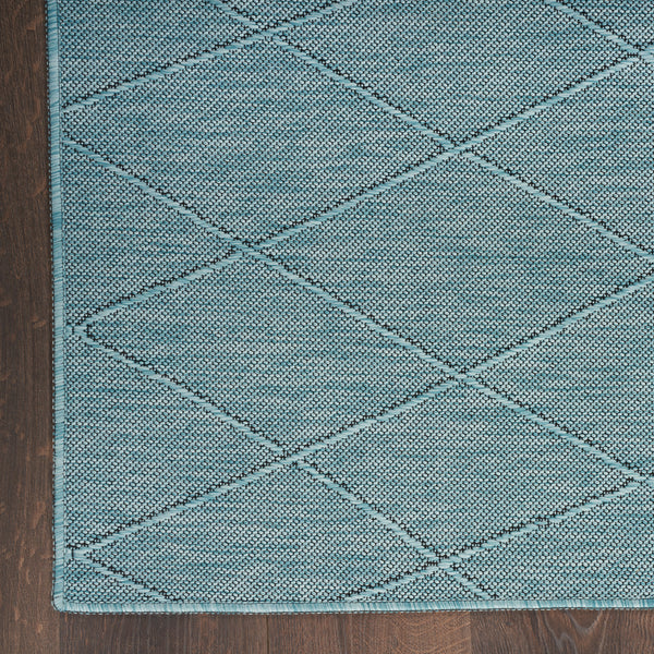 nourison washable solutions wsl01 aqua rug