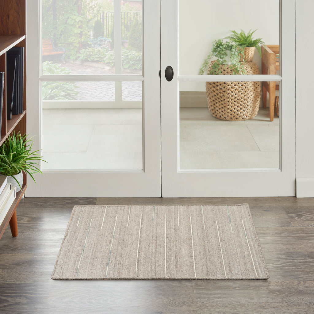 nourison interweave iwv01 grey rug