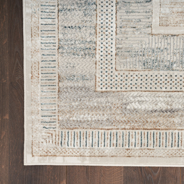 nourison glitz glz07 ivory multicolor rug