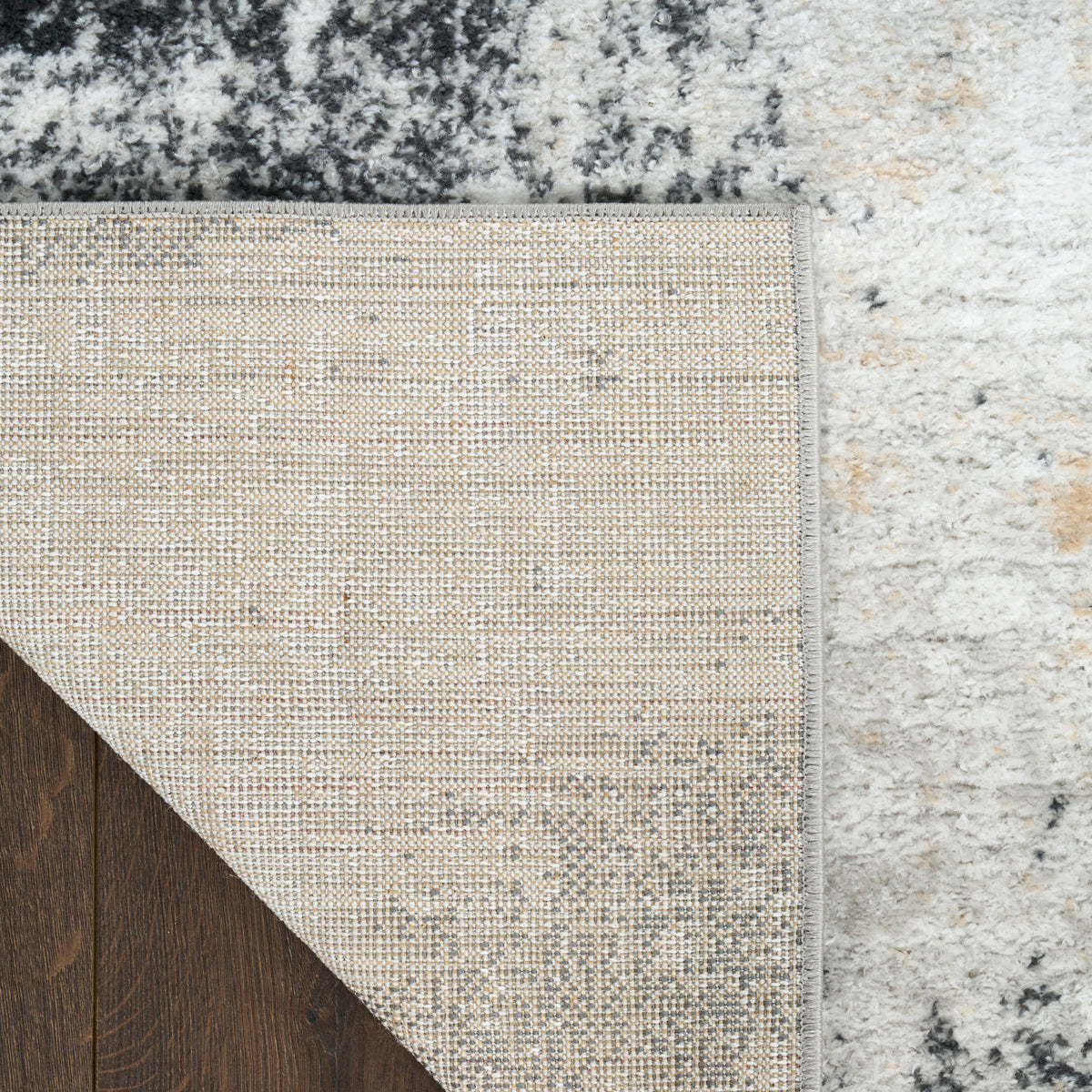nourison dekor dek07 grey charcoal rug