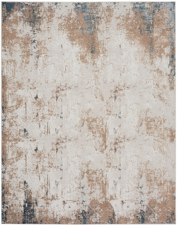 nourison glitz glz06 taupe multi rug