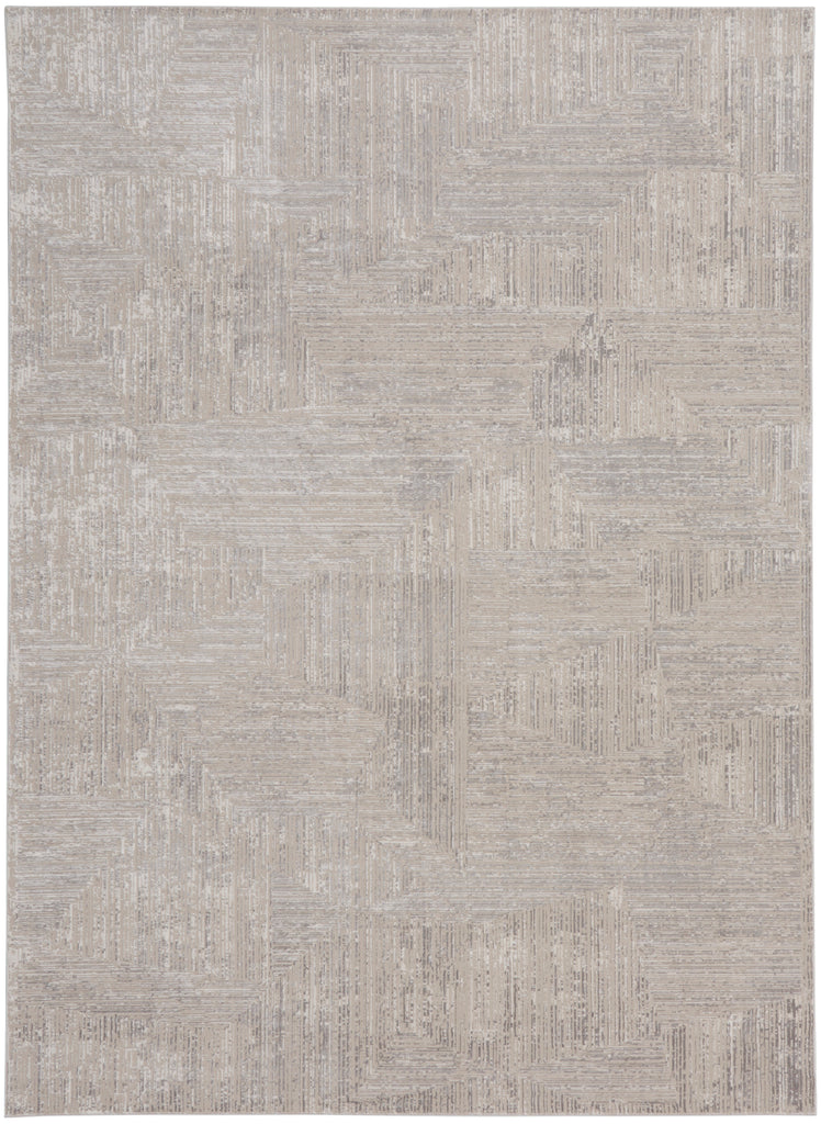 nourison ck024 irradiant irr01 silver rug