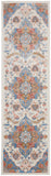 nourison elation etn09 ivory blue rug