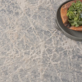 nourison exhale exl02 ivory grey rug