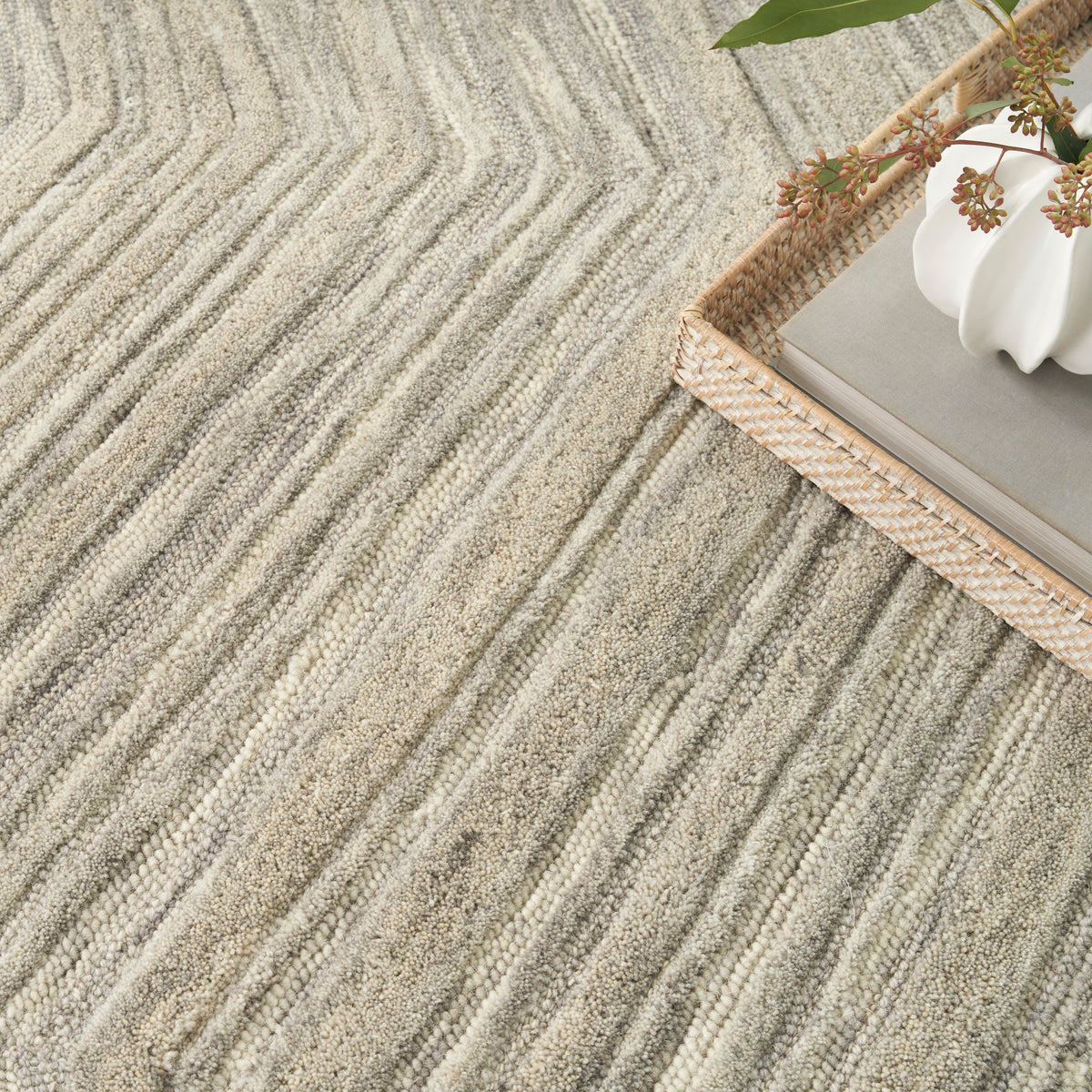 nourison graceful gru03 grey rug