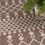 nourison positano pos02 natural rug