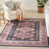nourison vintage home vnh03 navy rug