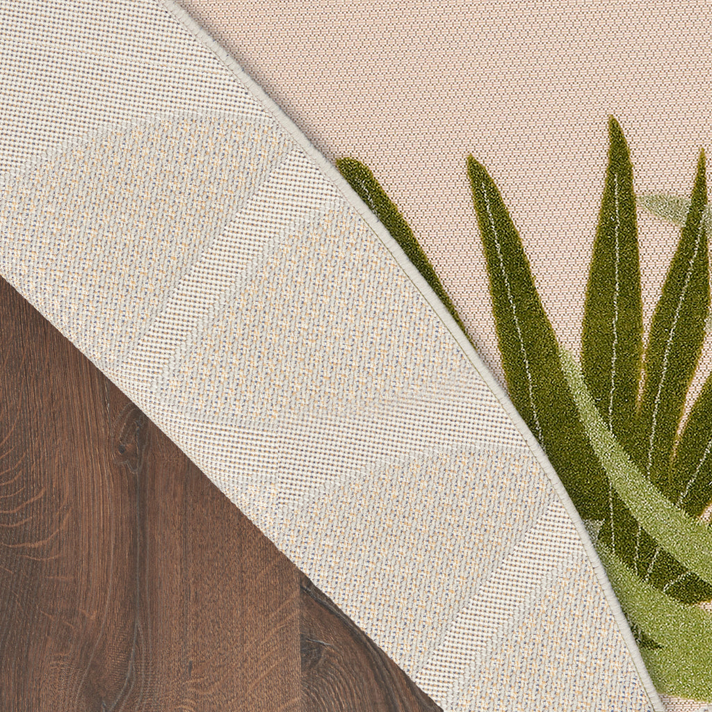 nourison aloha alh40 ivory green rug