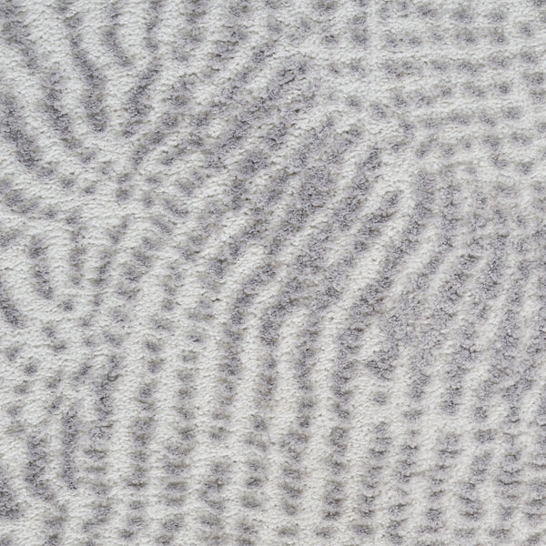 nourison central park west cep01 grey rug