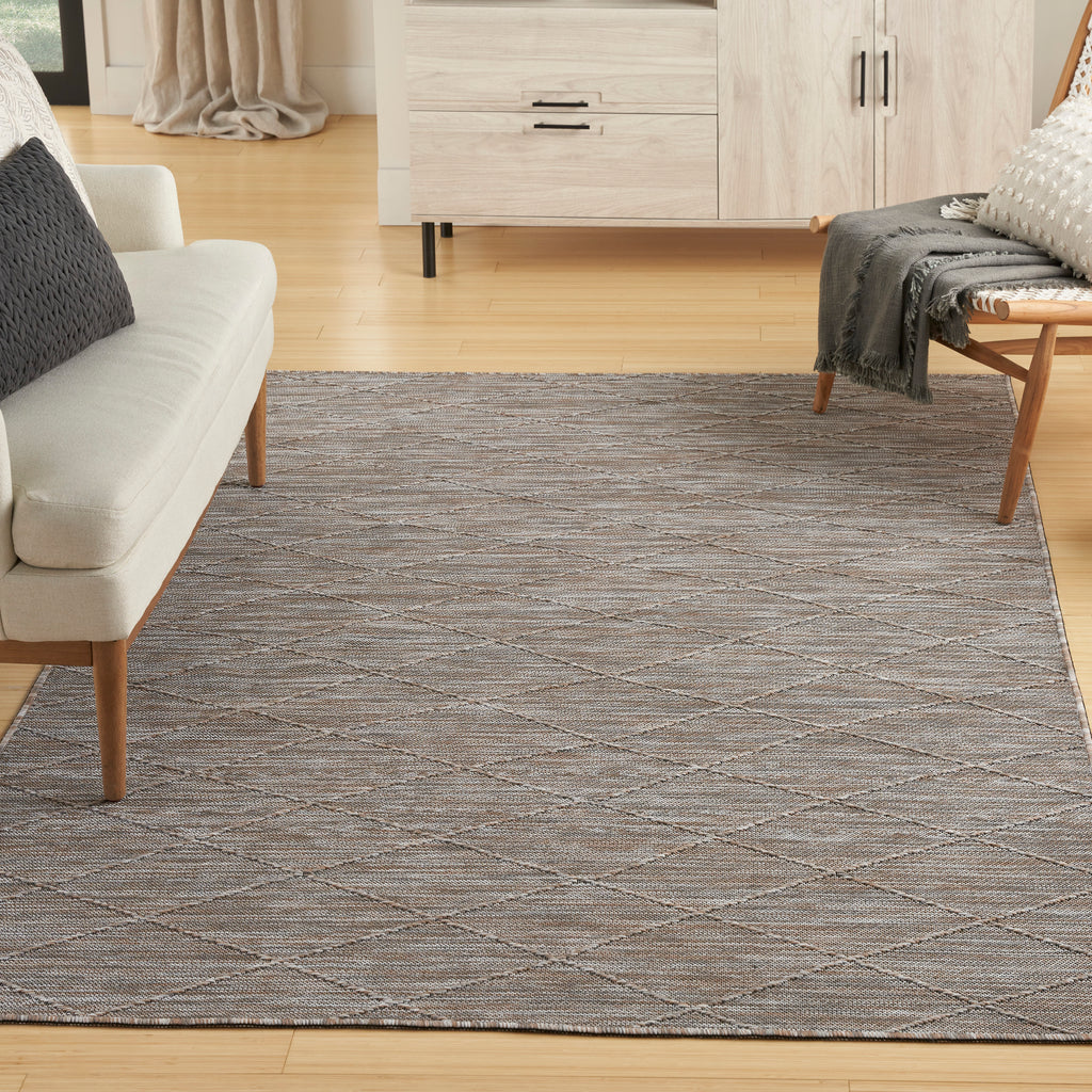 nourison washable solutions wsl01 grey mocha rug