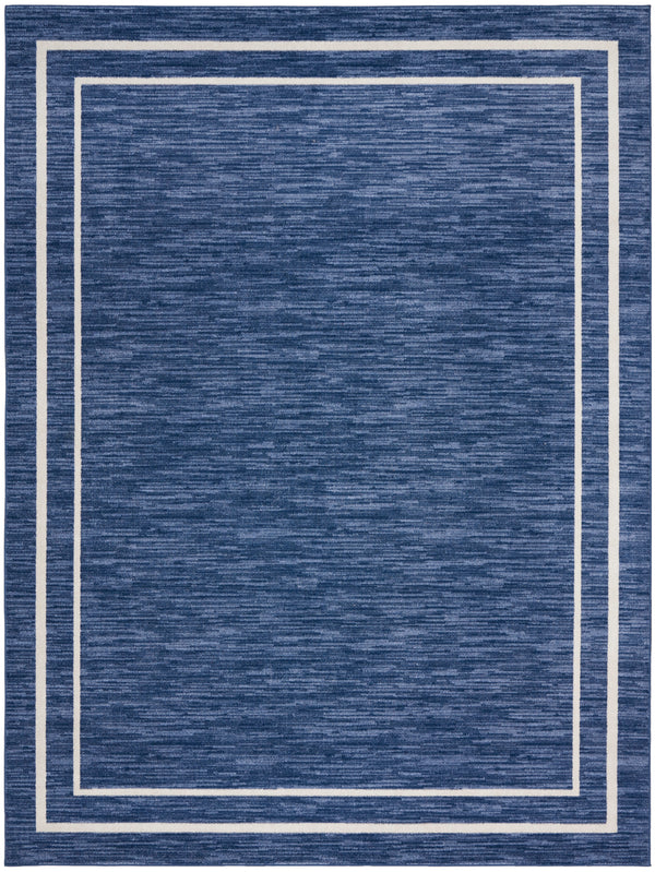 nourison nourison essentials nre02 navy ivory rug
