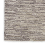 nourison ck010 linear lnr01 grey rug