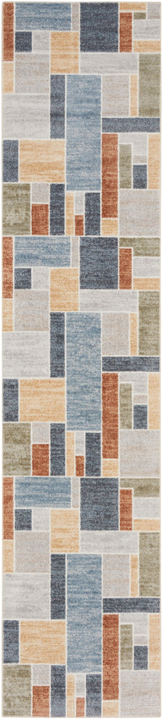 nourison astra machine washable asw09 multicolor rug