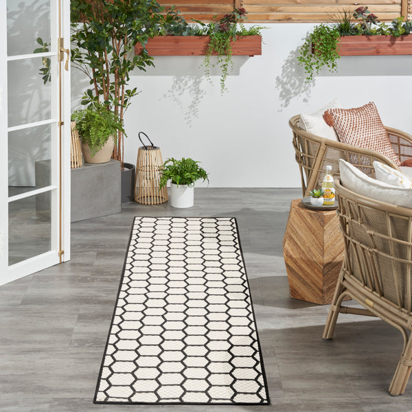 nourison twist reversible tws01 black rug