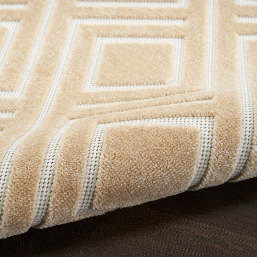 nourison care free caf03 taupe rug