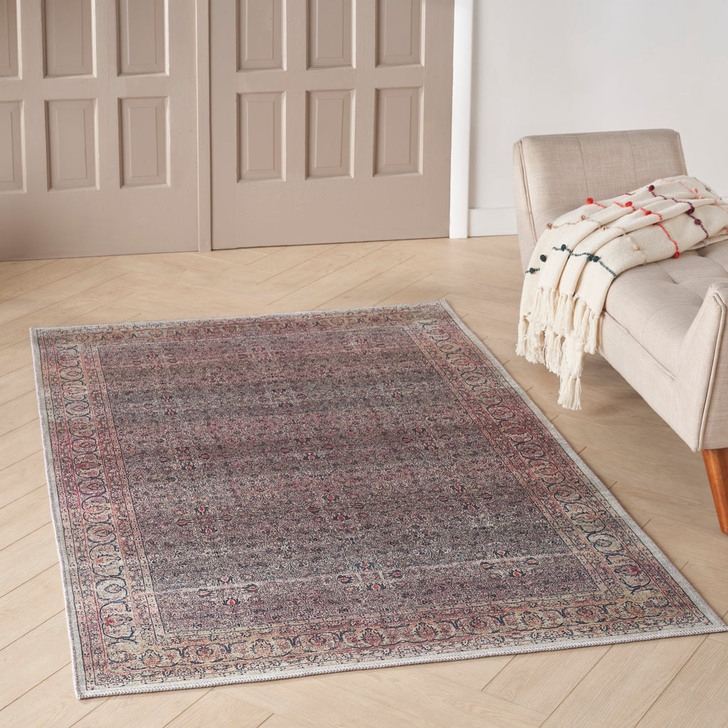 nourison grand washables grw04 emerald rug