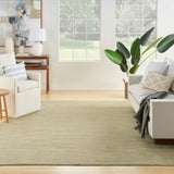 nourison nourison essentials nre01 green gold rug