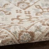 nourison serenity home srh01 ivory mocha rug