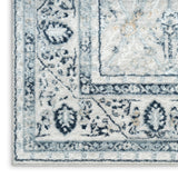 nourison dekor dek03 grey navy rug