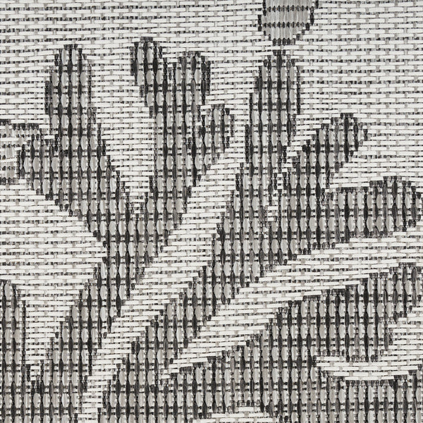 nourison garden oasis goa05 grey rug
