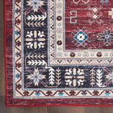 nourison fulton ful03 red rug