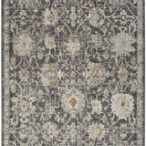 nourison oushak home ous01 charcoal rug
