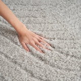 nourison surfaces sfc01 silver grey rug