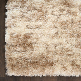 nourison dreamy shag drs10 ivory dark beige rug
