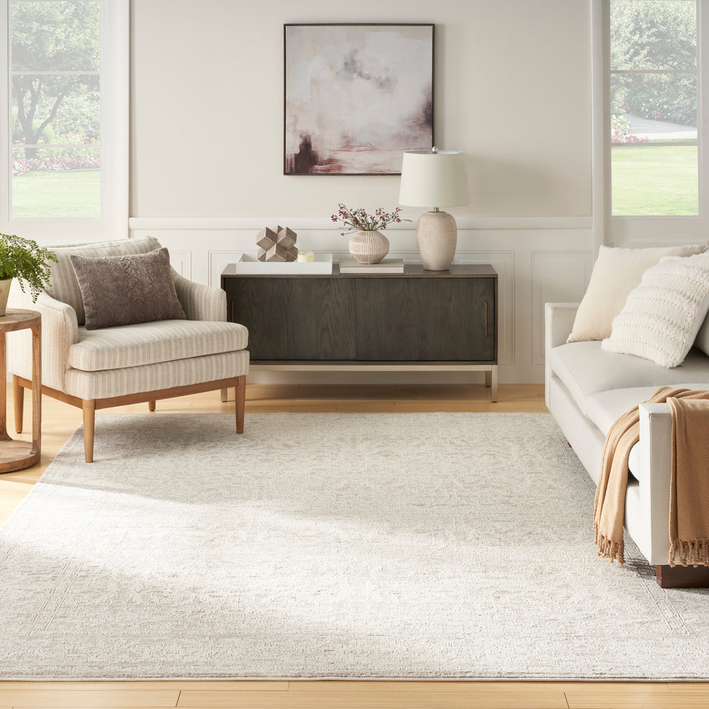 nourison eco cycle ecy03 ivory beige rug