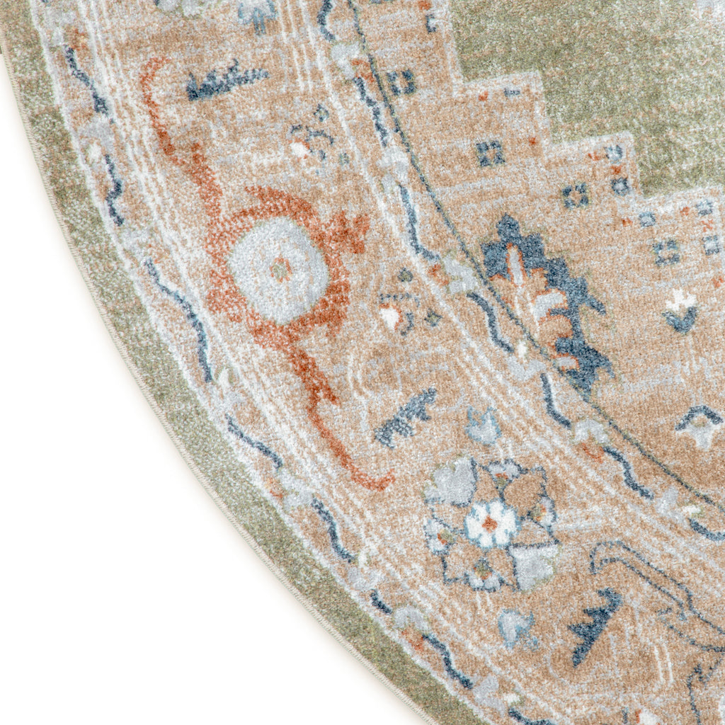 nourison astra machine washable asw11 sage multicolor rug