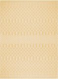 nourison positano pos02 yellow rug